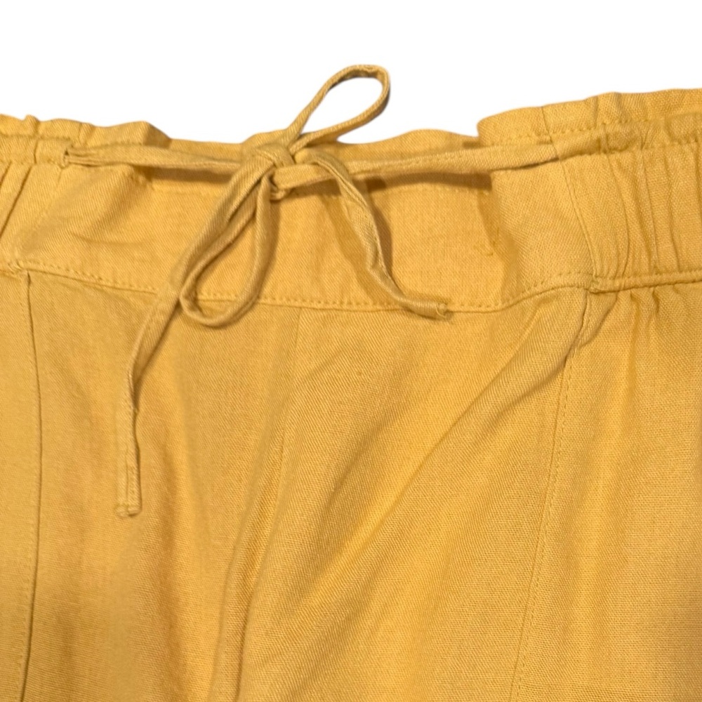 HAPPILY GREY Loose Cotton Blend Paperbag Wide Leg Pants With Pockets NWT XL - Picture 10 of 13